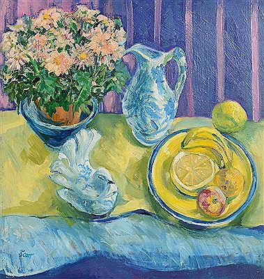 Still Life with Glasgow Jug by Freida Marion Scott - Auction record, sale price, and art valuation. Compare with similar artists and explore comparable artworks.