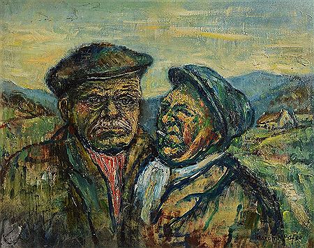 Mourne Men by Aaron McAfee - Auction record, sale price, and art valuation. Compare with similar artists and explore comparable artworks.