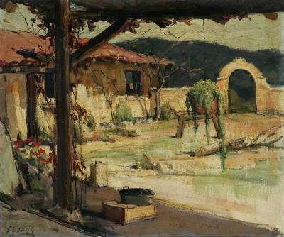 Warner's Ranch-Alhambra Studio by Florence Young - Auction record, sale price, and art valuation. Compare with similar artists and explore comparable artworks.