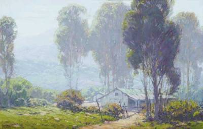 Landscape - Santa Anita Canyon by Samuel Hyde Harris - Auction record, sale price, and art valuation. Compare with similar artists and explore comparable artworks.
