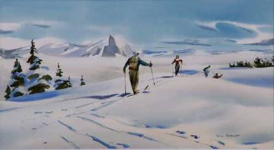 Skiing About Yosemite