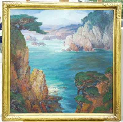 Sample artwork by Frederick Zimmerman (1886 - 1974), known for landscape, still life, sculptor - View similar artists and auction records
