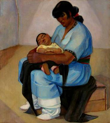 Taos Mother and Child by Helena Adele Dunlap - Auction record, sale price, and art valuation. Compare with similar artists and explore comparable artworks.