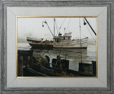 The fishing trawler Dolphin
