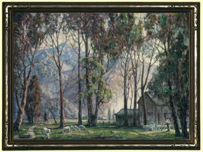 Owens Valley by Eugene Frandzen - Auction record, sale price, and art valuation. Compare with similar artists and explore comparable artworks.