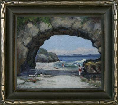 California coastal w/ figures