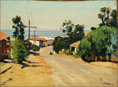 A Street in Laguna Beach, Calif