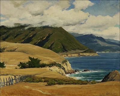 Arthur Hill Gilbert - artist photo for art wanted listing (Carmel, CA)