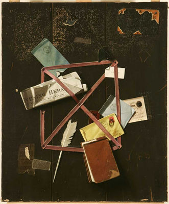 Old Time Letter Rack by John Frederick Peto - Auction record, sale price, and art valuation. Compare with similar artists and explore comparable artworks.