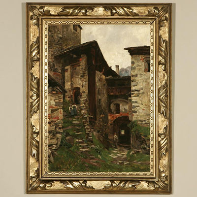 German Castle by Konrad Ludwig Lessing - Auction record, sale price, and art valuation. Compare with similar artists and explore comparable artworks.