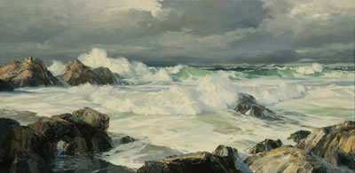 Garrapata by Bennett Bradbury - Auction record, sale price, and art valuation. Compare with similar artists and explore comparable artworks.