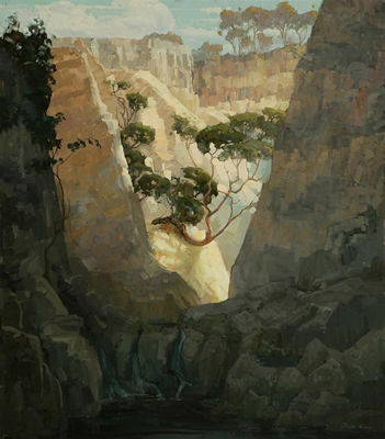 Canyon - Near Batiquitos Lagoon, CA