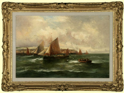 Sample artwork by Henry Cooper (fl.1910 - 1935), known for rural landscape painting - View similar artists and auction records