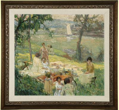 The Outing by Carl Krafft - Auction record, sale price, and art valuation. Compare with similar artists and explore comparable artworks.