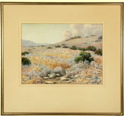 California hillside with poppies by Norman St Clair - Auction record, sale price, and art valuation. Compare with similar artists and explore comparable artworks.