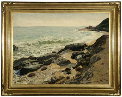 Coast off of Highway 1 near Malibu, CA