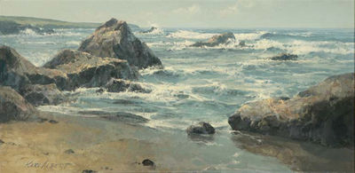 San Simeon Surf by Karl Albert - Auction record, sale price, and art valuation. Compare with similar artists and explore comparable artworks.