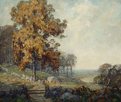 Illinois landscape by Harry Engle - Auction record, sale price, and art valuation. Compare with similar artists and explore comparable artworks.