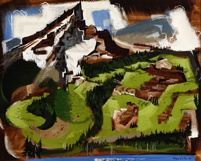 Sierra landscape by Wayne La Com - Auction record, sale price, and art valuation. Compare with similar artists and explore comparable artworks.