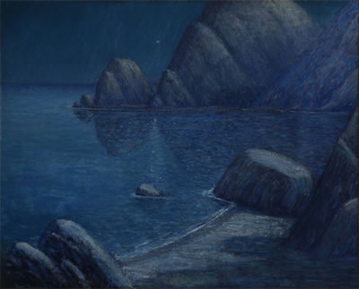 Avalon, Catalina Island nocturne by Ernest Browning Smith - Auction record, sale price, and art valuation. Compare with similar artists and explore comparable artworks.