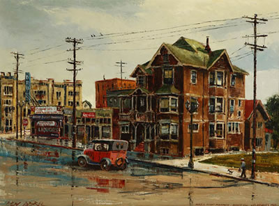 Angels Flight Pharmacy, Bunker Hill, Los Angeles 1929