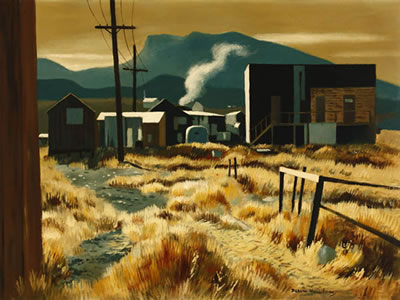 Randsburg by Darwin Musselman - Auction record, sale price, and art valuation. Compare with similar artists and explore comparable artworks.