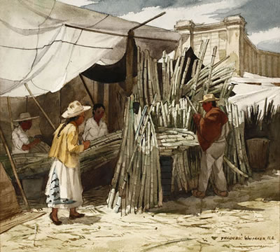 Sugarcane vendors