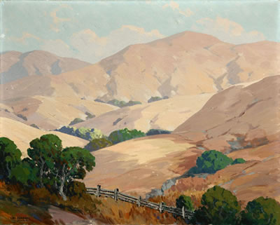 California hills by Carl Sammons - Auction record, sale price, and art valuation. Compare with similar artists and explore comparable artworks.