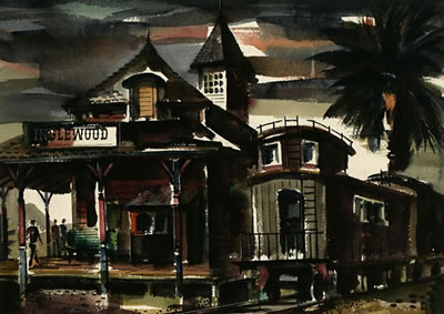 Inglewood (CA) train station