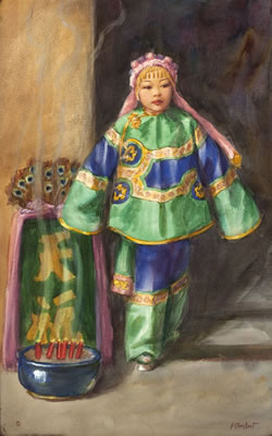 Chinese Girl in Costume