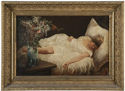 The Revenge of the Flowers by James Edgar Mitchell - Auction record, sale price, and art valuation. Compare with similar artists and explore comparable artworks.