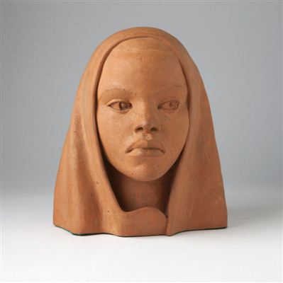 Head of an African American woman
