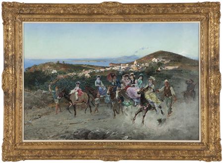 Sample artwork by Attilio Simonetti (1843 - 1925), known for painting - View similar artists and auction records