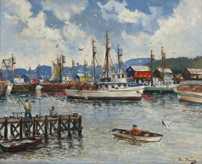 Harbor at Monterey