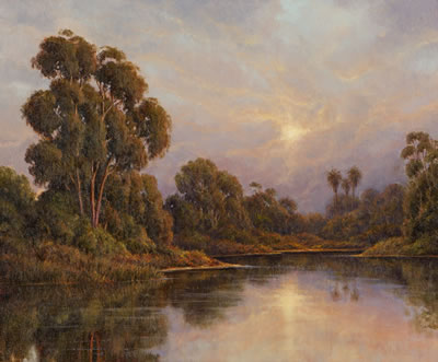 "Misty Sunset"