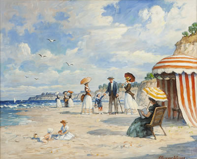 Beach scene