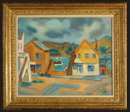 Mendocino Foggy Morning 1938