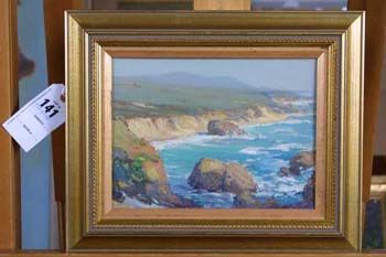 Sample artwork by Frank Howard Marshall (1866 - 1945), known for landscape, coastal views - View similar artists and auction records