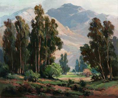 La Canada Valley by Walter Farrington Moses - Auction record, sale price, and art valuation. Compare with similar artists and explore comparable artworks.