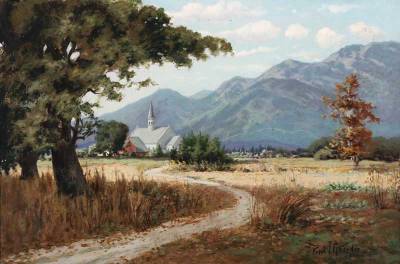 Sierra Madre Mountains at Monrovia, Calif by Frank Girardin - Auction record, sale price, and art valuation. Compare with similar artists and explore comparable artworks.