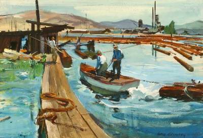 At the Lumber Mill