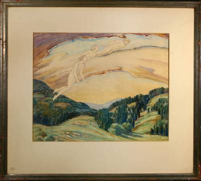 Figures in Landscape by Adele (Fanny) Watson - Auction record, sale price, and art valuation. Compare with similar artists and explore comparable artworks.