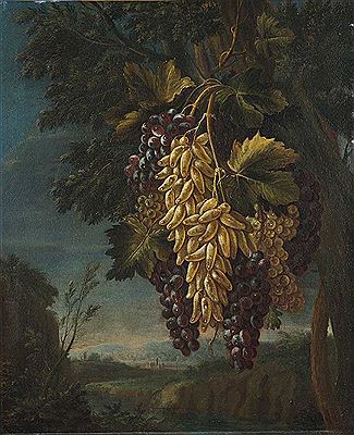 GRAPES EN PLEIN AIR by Tommaso Realfonso - Auction record, sale price, and art valuation. Compare with similar artists and explore comparable artworks.