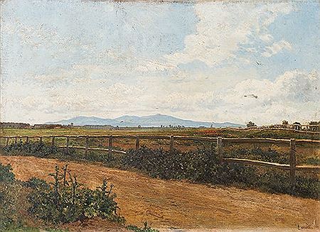 Paesaggio della campagna romana