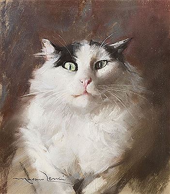 Gatto bianco con occhi verdi by Marino Lenci - Auction record, sale price, and art valuation. Compare with similar artists and explore comparable artworks.