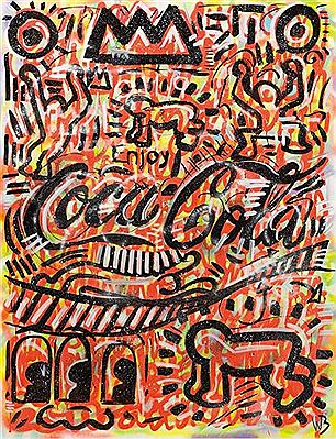 Hommage to Keith by William Benhamou - Auction record, sale price, and art valuation. Compare with similar artists and explore comparable artworks.