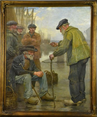 Sample artwork by Percy Ives (1864 - 1928), known for portrait painting, some genre-landscape - View similar artists and auction records