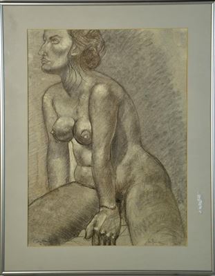 Female Nude by Victor Zaikine - Auction record, sale price, and art valuation. Compare with similar artists and explore comparable artworks.