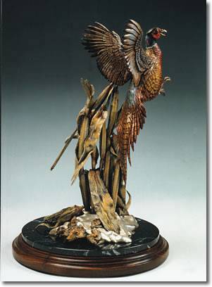 Ringneck Rising by Frank DiVita - Auction record, sale price, and art valuation. Compare with similar artists and explore comparable artworks.