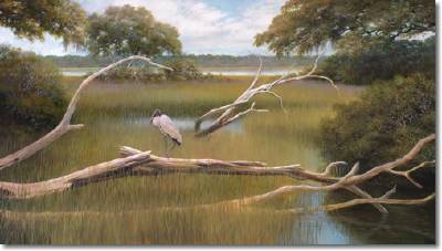 Sample artwork by Jim Palmer (Born 1941), known for wildlife, birds, landscape painting, illustration - View similar artists and auction records